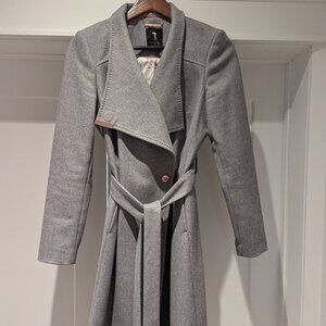 Ted Baker Grey Wool Women's Coat